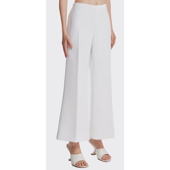 KHAITE Cream Crop Pants Women's Sz. 4 - Picture 1 of 11